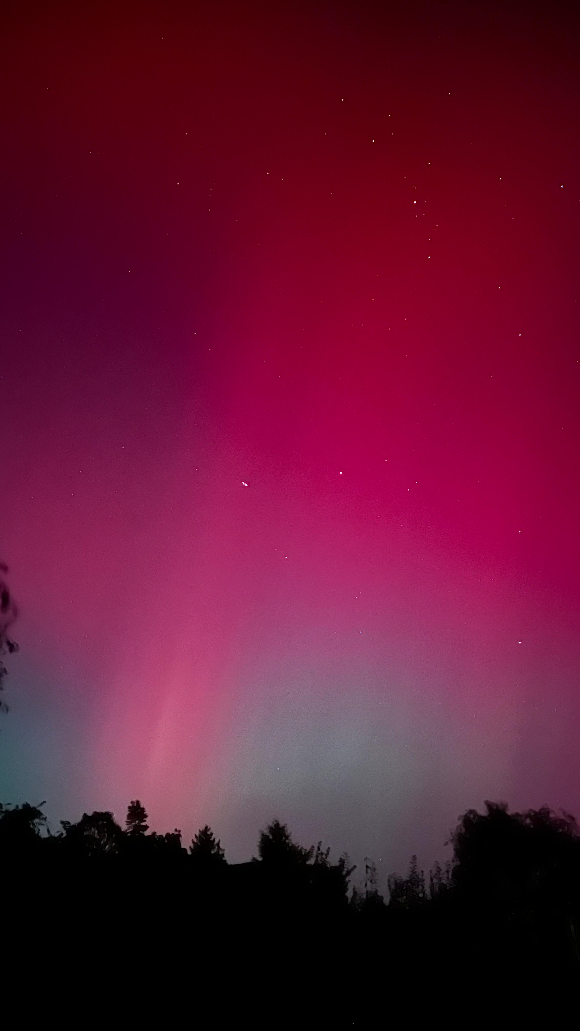 Polarlicht am Himmel vom 11.10.24